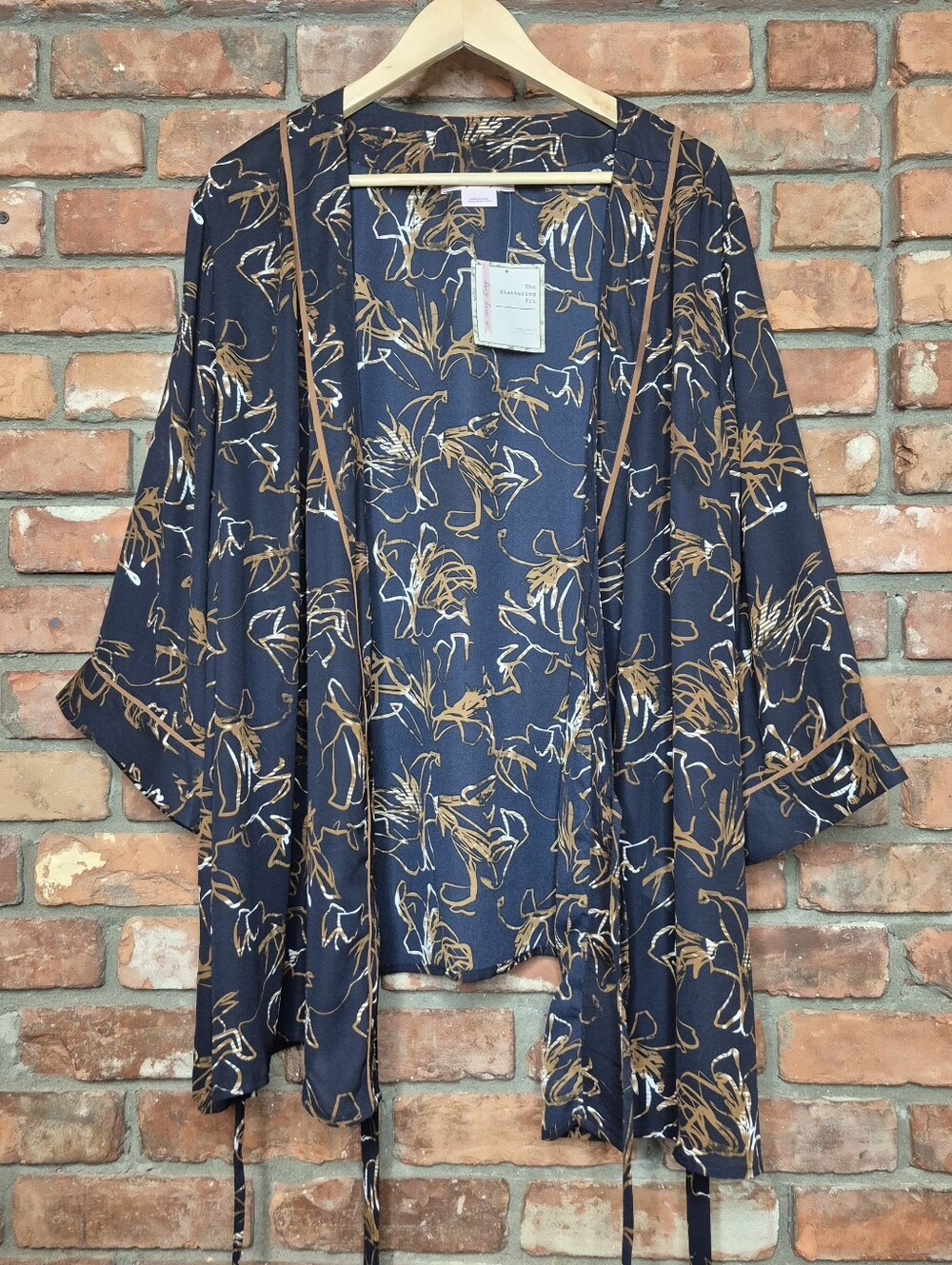 In Every Story Penningtons 5X NWT Floral Kimono Cardigan Belted Cover Up